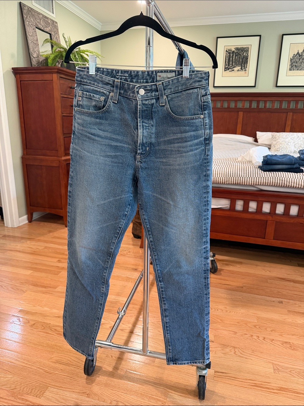 AG Alexis Slim High Rise Jeans